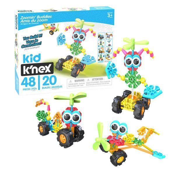 Arborescence Bouwset - K'nex - Zoom Buddies - 48 Onderdelen - Meerkleurig - Zelf Te Monteren Schoon