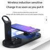 6-in-1 Multi-Function Fast Wireless Charging Station for Phone Watch Earphone with OTP & OVP Protection