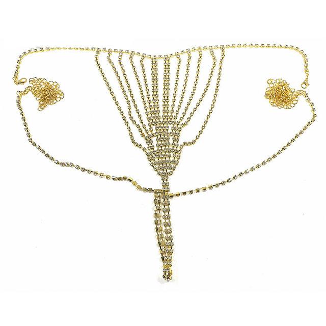 

Body Chain European And American Sexy Waist Chain Wish Popular Model Woman Bikini Rhinestone Waist Chain