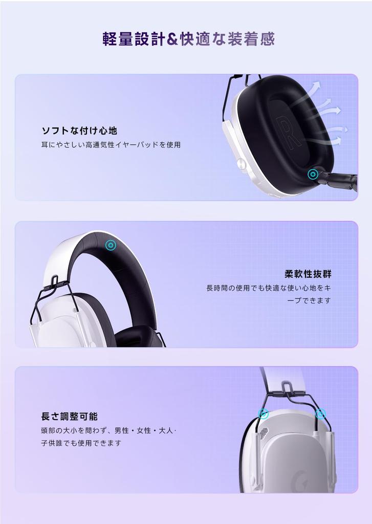 Gaming Headset Connection USB Wireless Gaming Headset Compatible with Ideal for and RPGs Like Fortnite and Genshin Impact PS5 Headset with 50mm Low