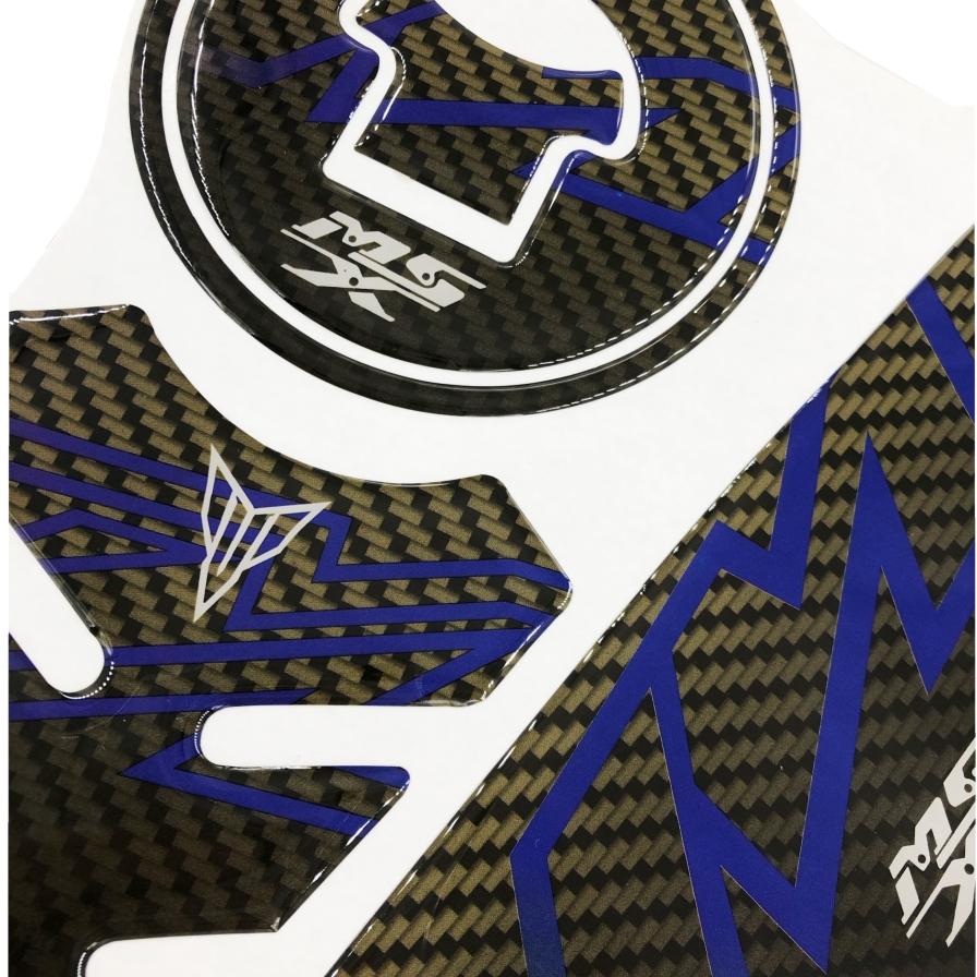 Oblek 3D Carbon Fiber Motocykl Kryt palivové nádrže Samolepky pro Honda Monkey MSX125 MSX 125 Tank Pad