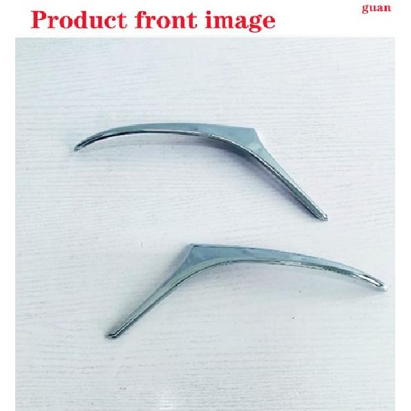 Car Rearview Mirror Decorative Strip Silver For Lexus LBX 2024-2025