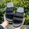 Fashion Summer Outdoor Men Slippers Hook&Loop Canvas Casual Couple Shoes Slip-on Beach Slippers Sandals Women Shoes Flip Flops Hombre