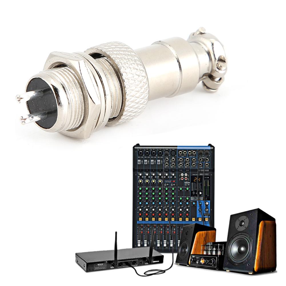 10pcs Aviation Socket Plug GX12 2 Core Connector Signal Transmission