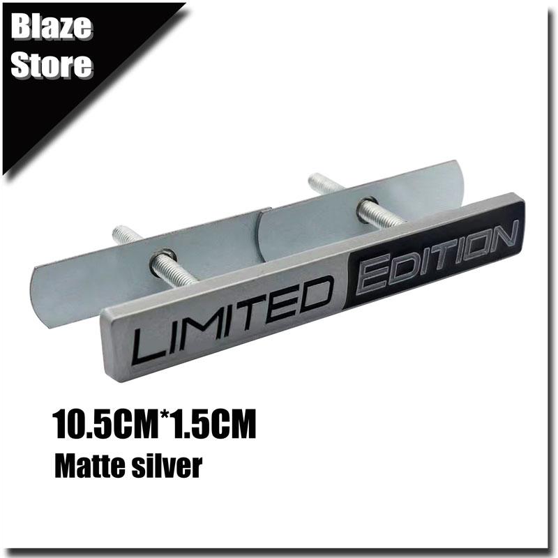 1Pc Auto LIMITED EDITION Emblem Metal Badge Sticker For Motorcycle Body Decor Decals Car Accessories