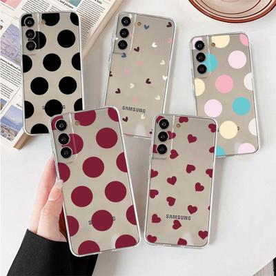 Διαφανής Θήκη με Λουλούδια Για Samsung Galaxy S22 S20 FE S21 S10 S9 Plus Note 20 Ultra 10 Lite Μαλακό Κέλυφος Τηλεφώνου
