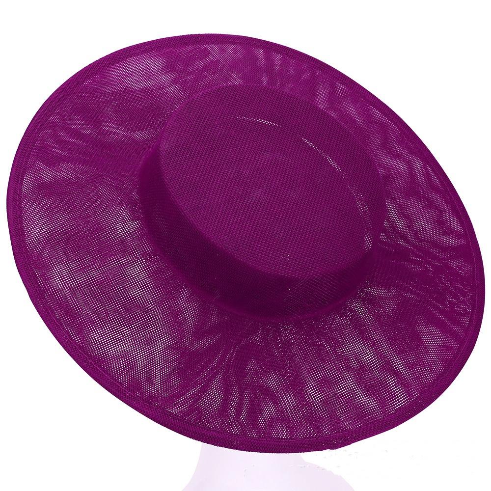 

Hair Accessories DIY Hat Fascinator Base Headwear Plain Color Hat Base Multiple Colors Banquets Hats Cocktail