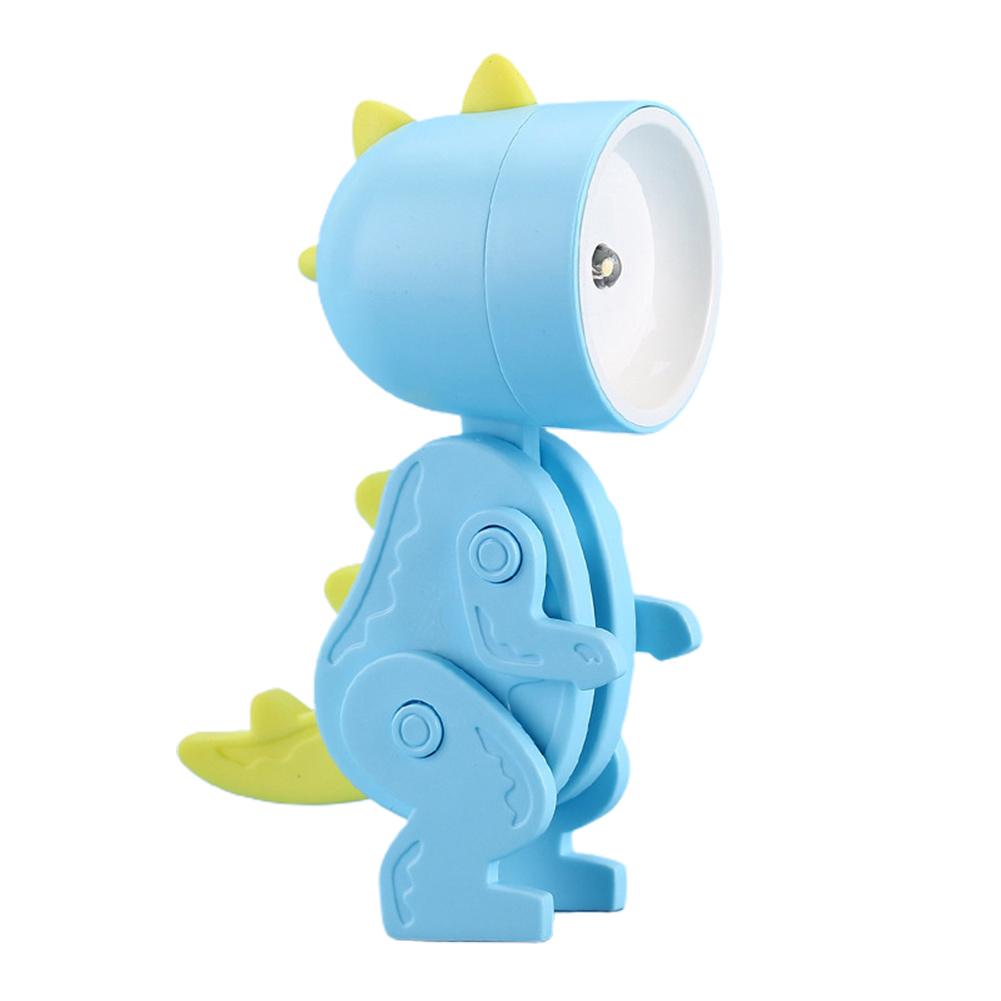 Veilleuse LED Mini Dessin Animé Mignon Animal de Compagnie Lumière Chien Cerf Dinosaure Portable Pliable Lampe de Table Étudiant Enfants Salon Chambre Décor