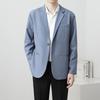 2025 Men British Style Slim Fit Suit Jacket Men Korean Business Formal Suit Male Wedding Dress Jacket Man Lightweight Coats