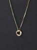 Elegant Mobius Strip Gold-Plated Sterling Silver Necklace for Women, Simple & Versatile Clavicle Pendant