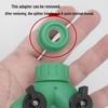 Dual Faucet Connector for Washing Machines: Quick-Connect One-to-Two Water Inlet Splitter