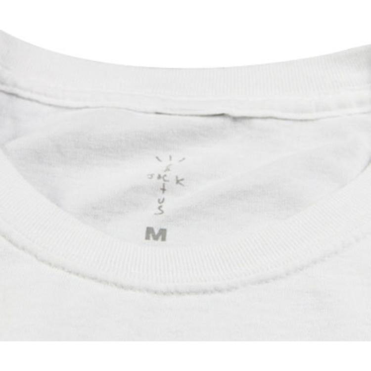 Travis Scott T Shirts Unisex White Crew Neck Moderate Straight Fit CJFN-SS06