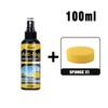 Waterproof 100ml Spray, Rain Protection Car Window Glass Hydrophobic Liquid, Car Windshield Mirror Coating, Care and Polishing Kit