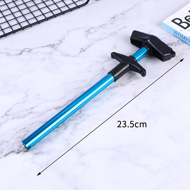 1PC Fishing Hook Remover Aluminum Tube Ergonomic Design Detacher Tool for Safe Efficient Lure Release Angling