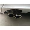 accessoir de exhaust muffler end pipe protector tail decorative tip sus#304 stainless steel auto parts For Mercedes Benz C180K