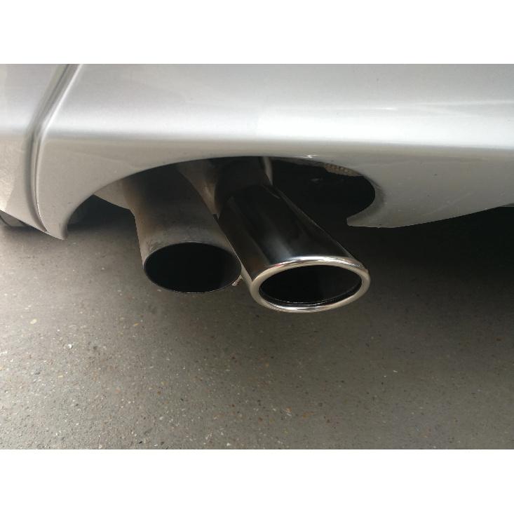 accessoir de exhaust muffler end pipe protector tail decorative tip sus#304 stainless steel auto parts For Mercedes Benz C180K