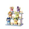 DIY Building Blocks Good Luck Gashapon Machine Desktop Ornaments Children's Assembly Toys for Educational Fun