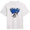 COACH T-Shirts Men's White Crew Neck Moderate (Unisex) T-Shirts CCT56 YHO