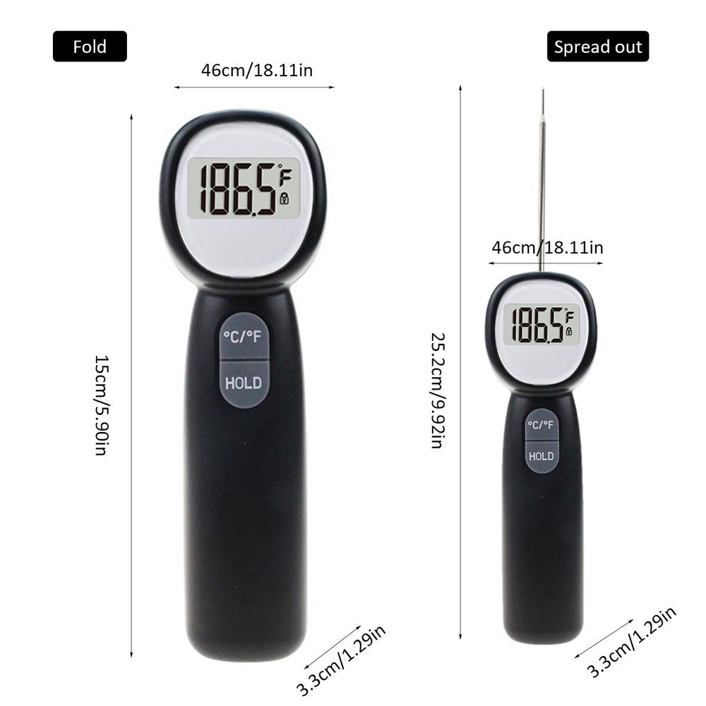Цифровые термометры для мяса Быстрые Точные Цифровые пищевые щупы Четкие кулинарные термометры Мгновенное считывание Духовка и Мясные термометры