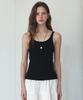 Banwonateullie A3591 Double String Sleeveless_Black