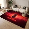 Custom Rug Stoke City FC Pattern Print Name Text Soft Non‑Slip Floor Carpet for Home Indoor Decoration