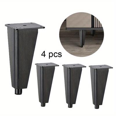 4pcs DIY Furniture Metal Legs Adjustable Furniture Table Legs for Sofa TV Cabinet Coffee Table Support Desk Chairs Nightstands