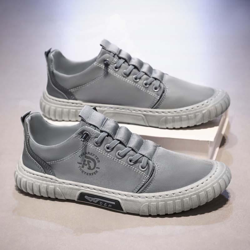 Men'S Autumn Fashion Casual Walking Shoes, Featuring A Striped Design, Comfort and Breathability, Suitable for Both Sports and Leisure Shoes