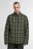 Mid-season Jacket Brandit Classic Sherpa Jacket Olive Black Checkered