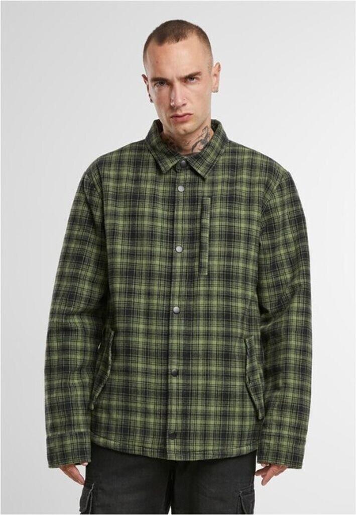 Mid-season Jacket Brandit Classic Sherpa Jacket Olive Black Checkered