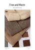 100% Pure Cashmere Unisex Hat: Warm, Fashionable, Knitted with Ear Protection for Autumn/Winter