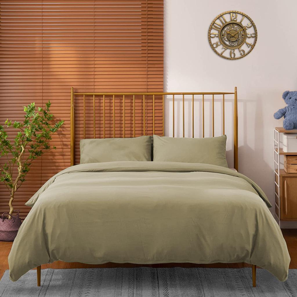 Superweiche Daunenbettdecke Bettwäsche Dreiteiliger Bettbezug