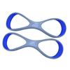 High Elbow Design Forearm Fulcrum Fin 8 Shape Swim Training Paddle Webbed Glove  Swim Training