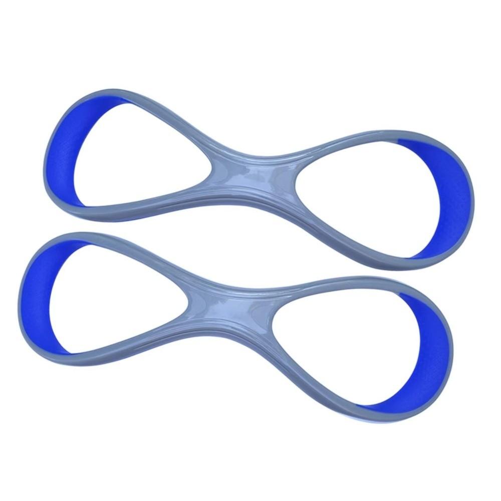 High Elbow Design Forearm Fulcrum Fin 8 Shape Swim Training Paddle Webbed Glove  Swim Training