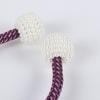 Pearl Magnetic Curtain Tieback Buckle - No-Punch Tie Rope Accessory