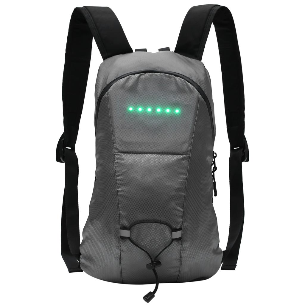 Wireless LED Light Direction Indicator USB Rechargeable LED Turn Backpack Attached Light LED Turn Backpack