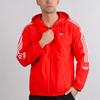 Adidas Logo Embroidered Hooded Sports Jacket Men Outerwear FL1773