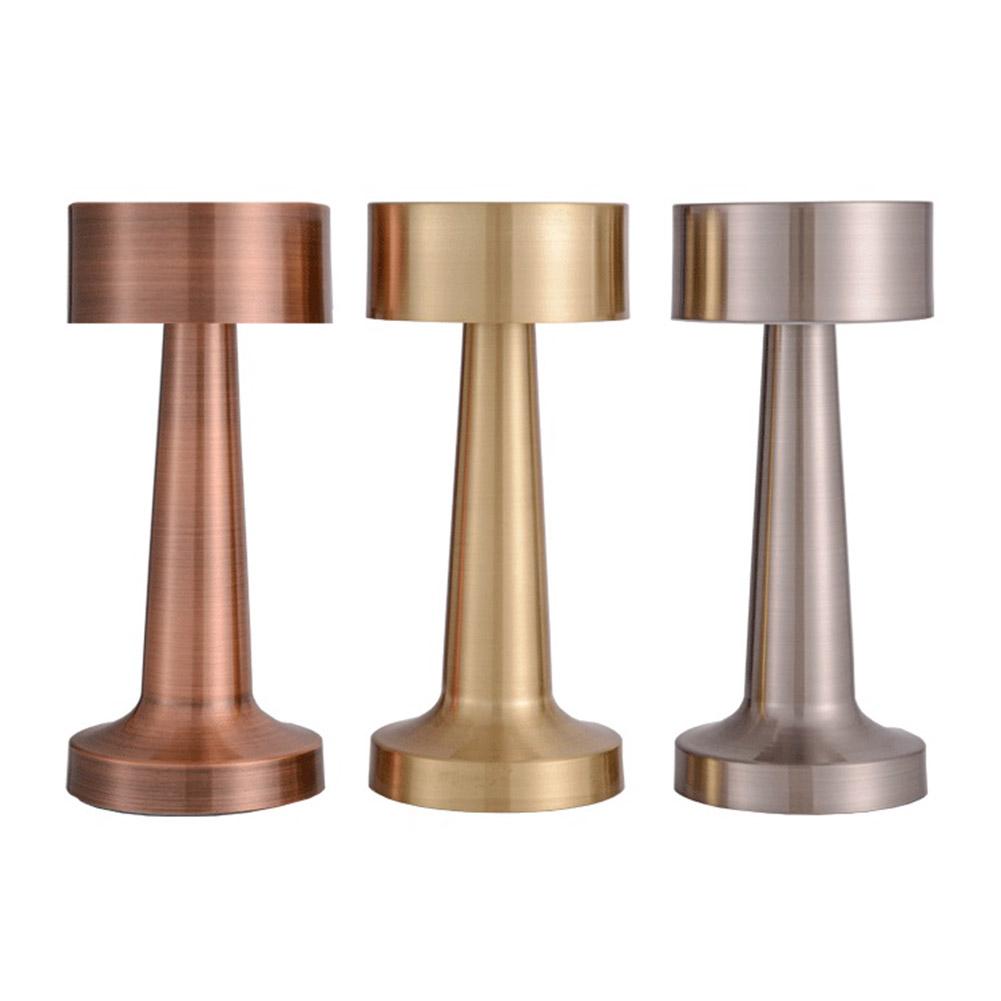 Led Table Lamp Dumbbell Shape Dimmable Usb Rechargeable Desk Lamp Night Light For Restaurant Hotel Bar