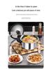 Multi-Functional 304 Stainless Steel Micro-Pressure Soup Pot, Compatible with Induction and Gas Stoves, Five-Layer Steel Composite Base.