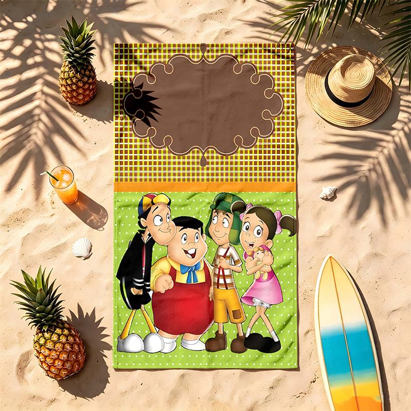 El Chavo Kart (14) Theme Beach Towel Sand Resistant Soft And Comfortable Suitable For The Pool Camping Yoga And Diving A Travel