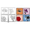 Rose Flower Metal Cutting Dies DIY Craft Carbon Steel Embossing Template Stencil Scrapbooking for Card Die Cuts Mold