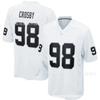 Raiders Raiders #4 CARR 17 #ADAMS 98 #CROSBY Ragbyové tričko