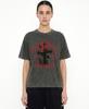 REBRENNER Dtf Simply Pigment Short Sleeve T-Shirt Charcoal