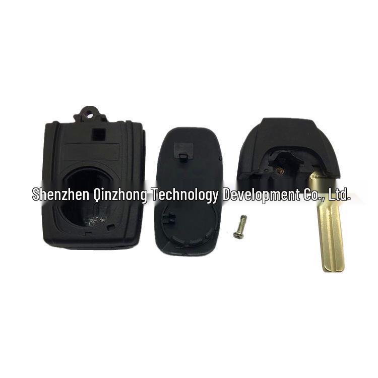 Volvo 3-Button Folding Key Shell