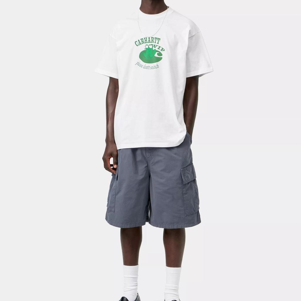Carhartt WIP SS26 S/S Dont Snitch T-Shirt Loose Fit Front Logo Print Short Sleeve T-Shirt Unisex T-Shirt I037543-02-XX