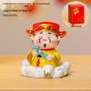 Ruijie God of Wealth Resin Ornament