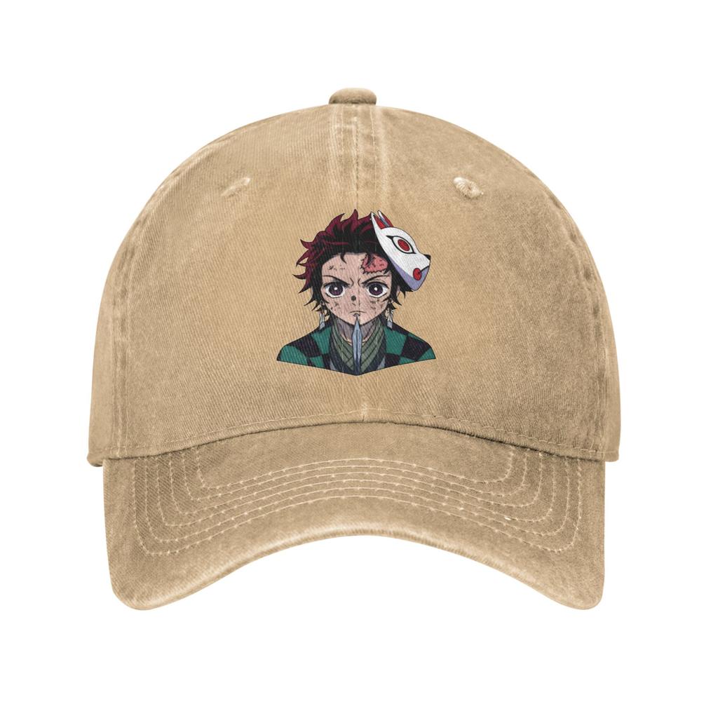 water breathing Baseball Caps Peaked Cap Demon Slayer  Sun Shade Hats for Unisex