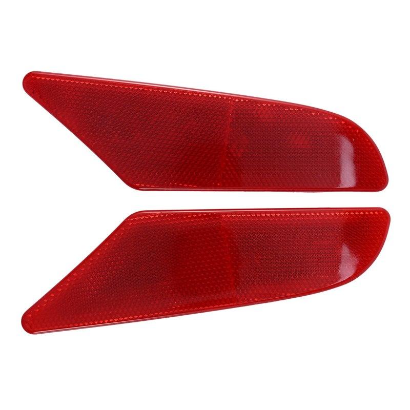 For NISSAN SERENA C27 2017 2018 Red Plastic Rear Tail Fog Lamp Light Warning Reflector Trim-M53K