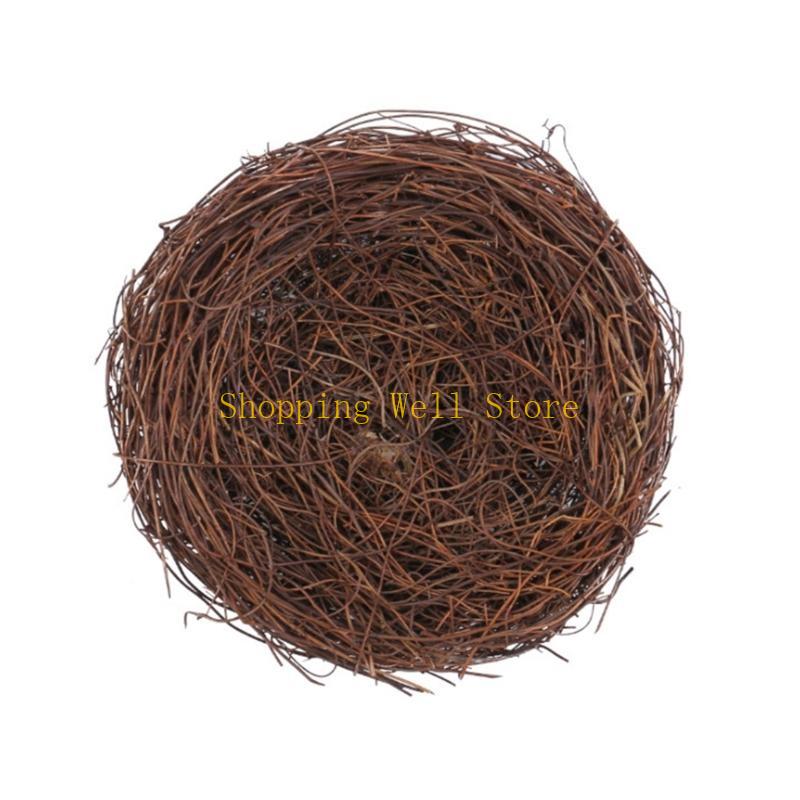 KX4B Portable Easters Bird Nests Decoration Eye Catching Easters Faux Bird Nests For Table Centerpieces And Displays