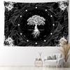 Colorful Petal Life Tree Tapestry Wall Hanging Psychedelic Witchcraft Hippie Tapiz Bohemian Living Room Bedroom Home Decor