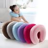 Luxurious Memory Foam U-shaped Travel Pillow With Plush Crystal Velvet Cover